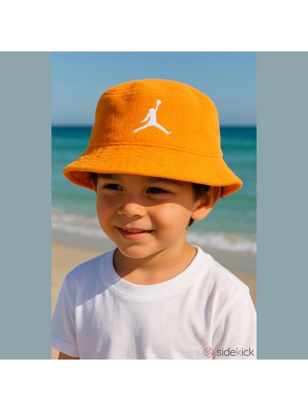 Jordan orange apex bucket hat (8-20)